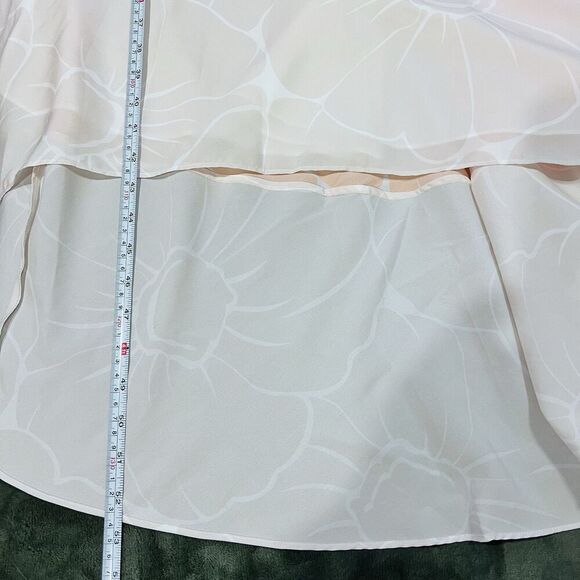 Anthropologie Hutch Peachy High-Low Dress Floral Sleeveless Size Large New - Picture 13 of 13
